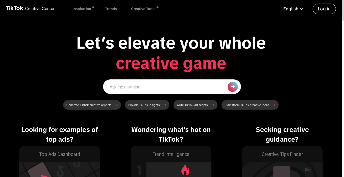 tiktok ad library