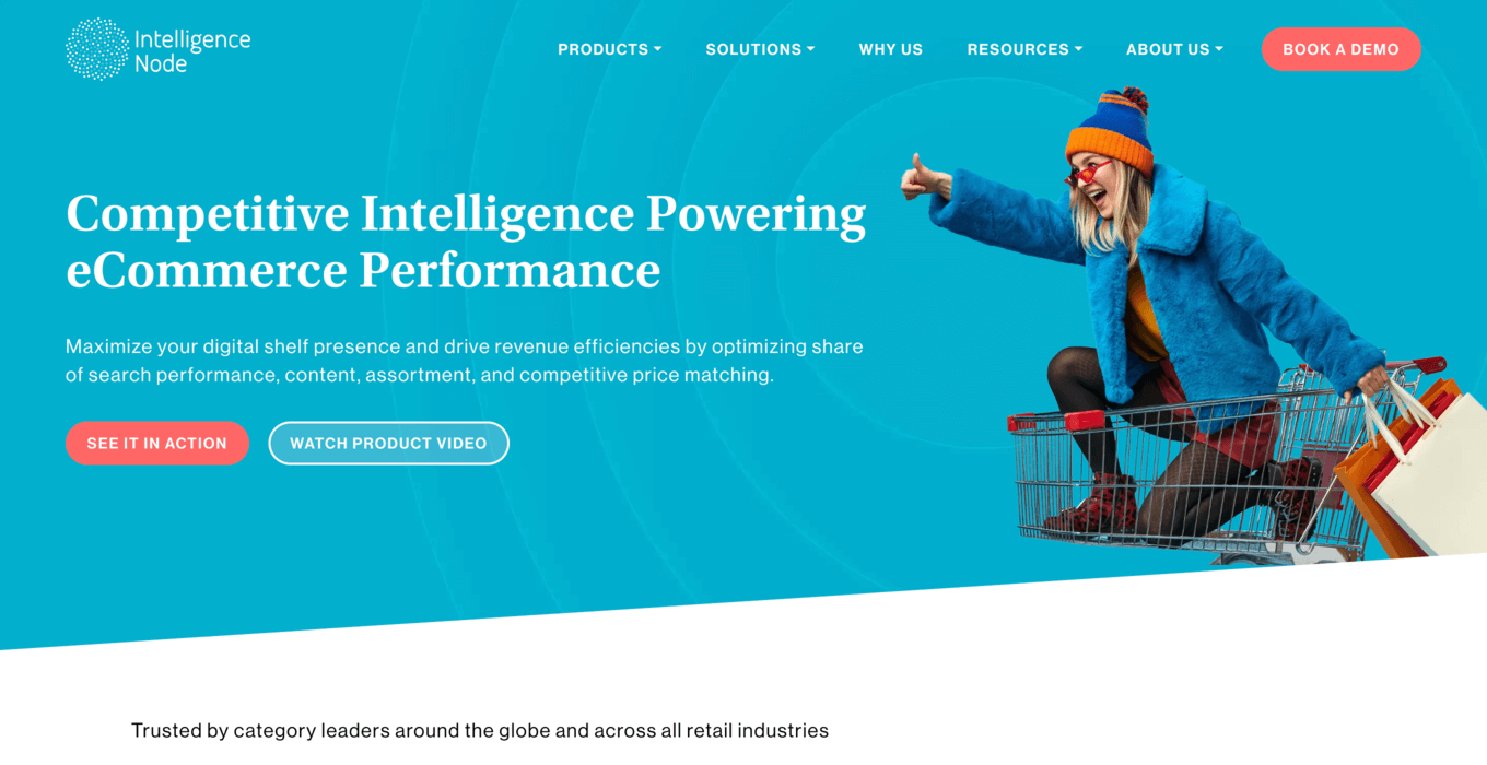 intelligencenode main page