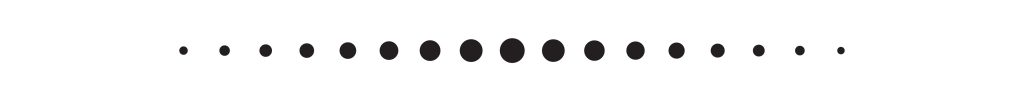 a line created from dots