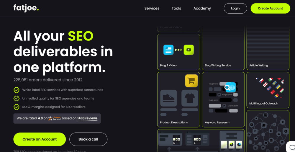 fatjoe landing page