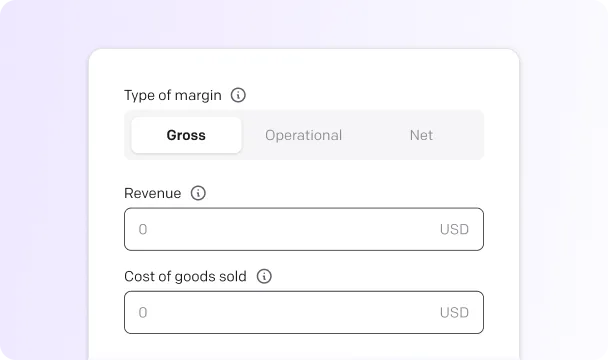 image showing the Profit Margin Calculator
