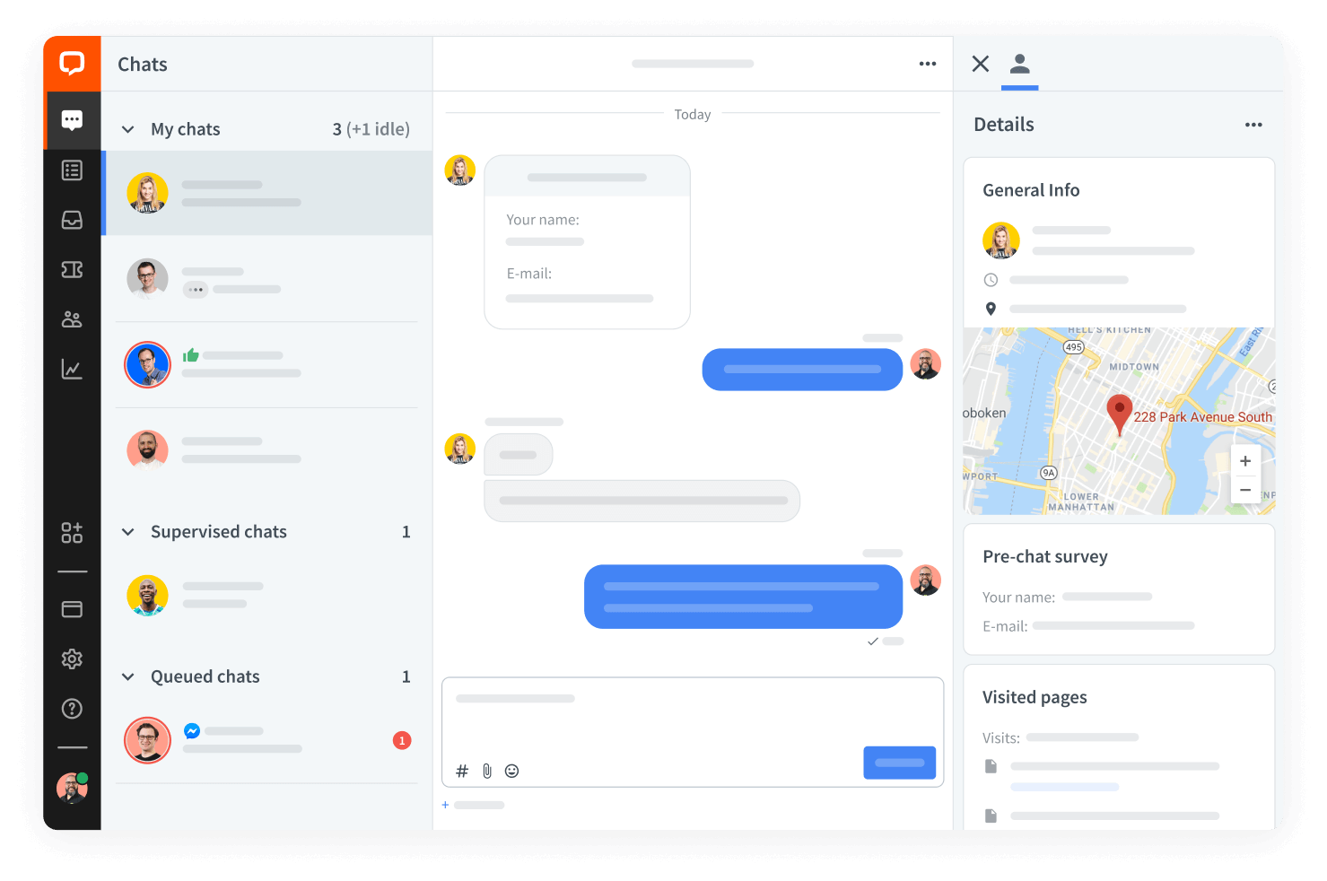 LiveChat app
